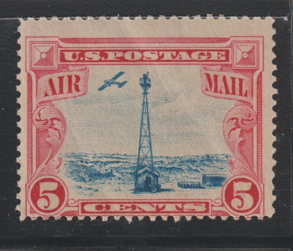 USA 5c Beacon Air Mail Stamp Scott C11 1928  MNH   bwcol 105