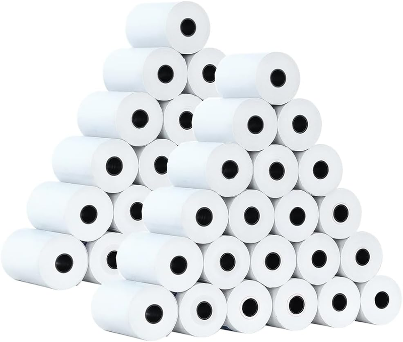 Thermal Labels - 240 Bulk Rolls, 57X38Mm Thermal Paper EFTPOS Roll - Cash Regist