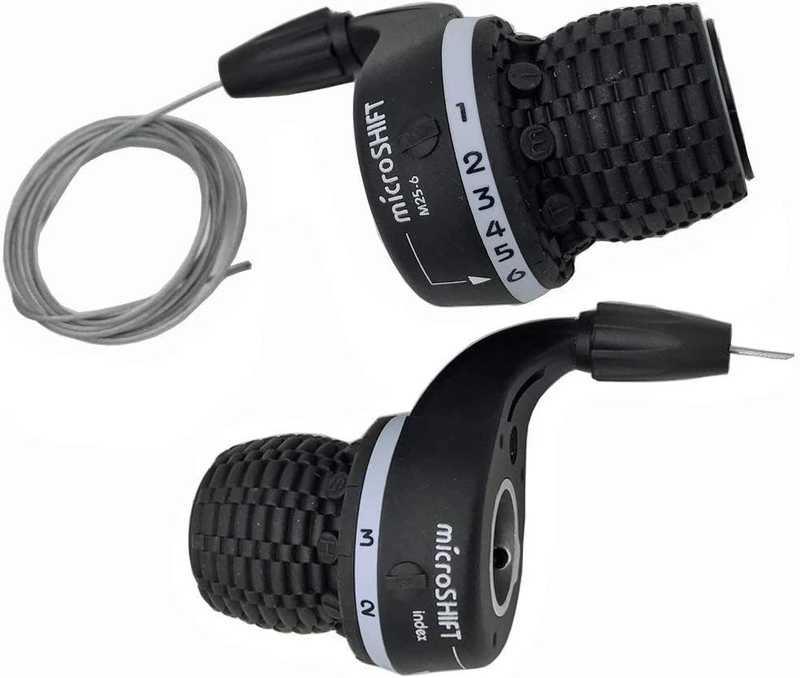 Twist Grip Gear Ms25-6 Shifters 3x6 Speed Dip Compatible