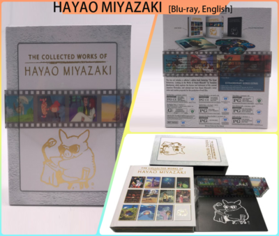 The Collected Works of HAYAO MIYAZAKI (Blu-ray) Studio Ghibli New