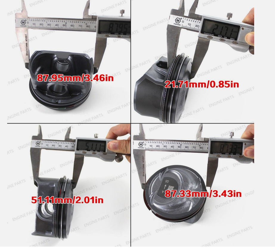 For HYUNDAI KIA G4KJ 2.4L Engine Rebuild Overhaul Kit - Crankshaft / Con Rods