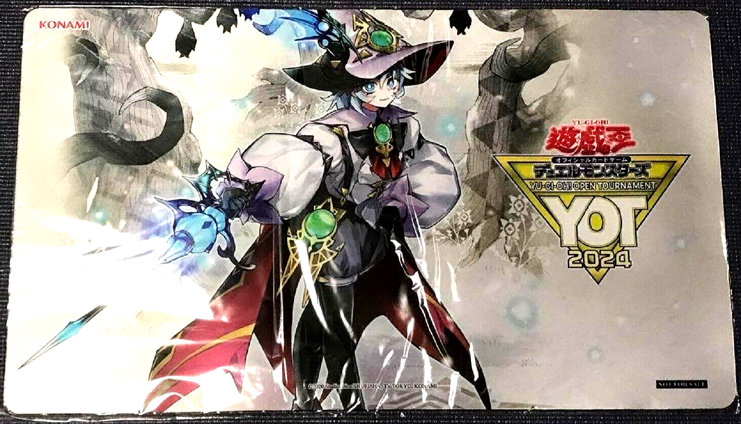 遊戯王　白き森のルシア　プレイマット YOTSG 遊戯王 YOTSG TOP64 白き森のルシア プレイマット 未開封 - メルカリ