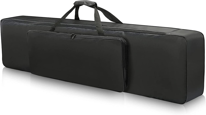 88 Key Keyboard Case Electric Piano Keyboard Gig Bag Adjustable Strap Backpack