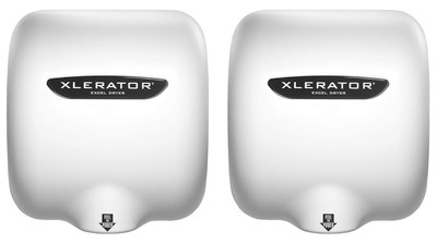 XL-BW 1.1N High Speed Commercial Hand Dryer, White Thermoset Cover, Automatic Se