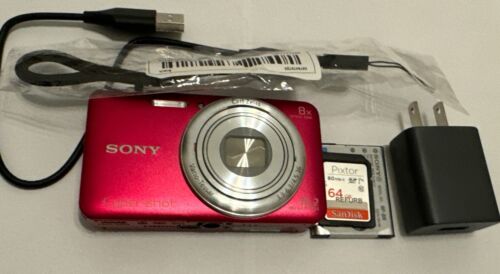 Sony Cyber-shot DSC-WX80 16.2 MP Digital Camera -RED | eBay Sony Cyber-shot DSC-WX80 16.2 MP Digital Camera -RED | eBay