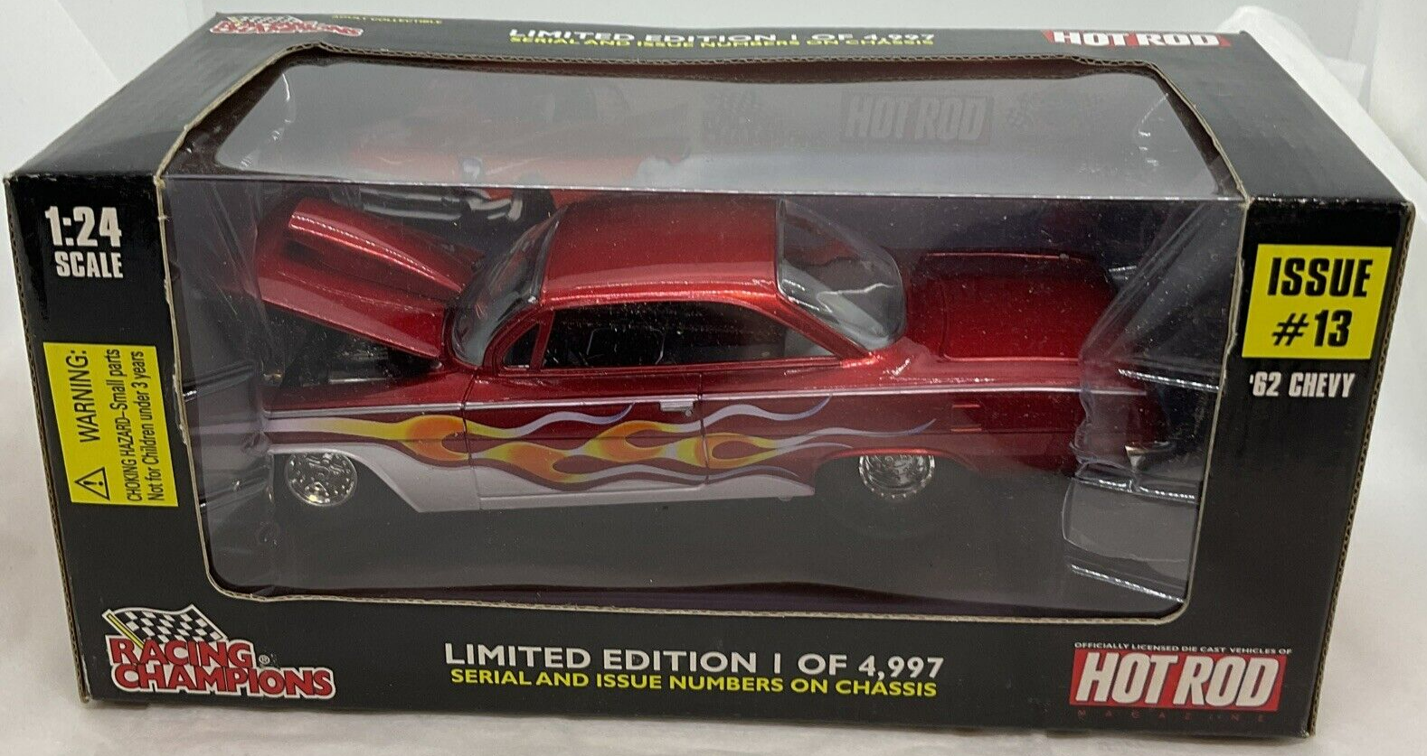 超レア！RACING CHAMPIONS '55CHEVY HOTROD Racing Champions Hot Rod Magazine 1955 Chevrolet 55 Bel Air