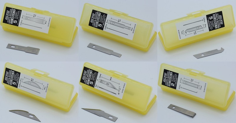 Olfa Kb4 Ersatzklingen FüR Messer Ak-4 (Kb4-F Kb4-Nf Kb4-P Kb4-R Kb4-S Kb4-Sc)