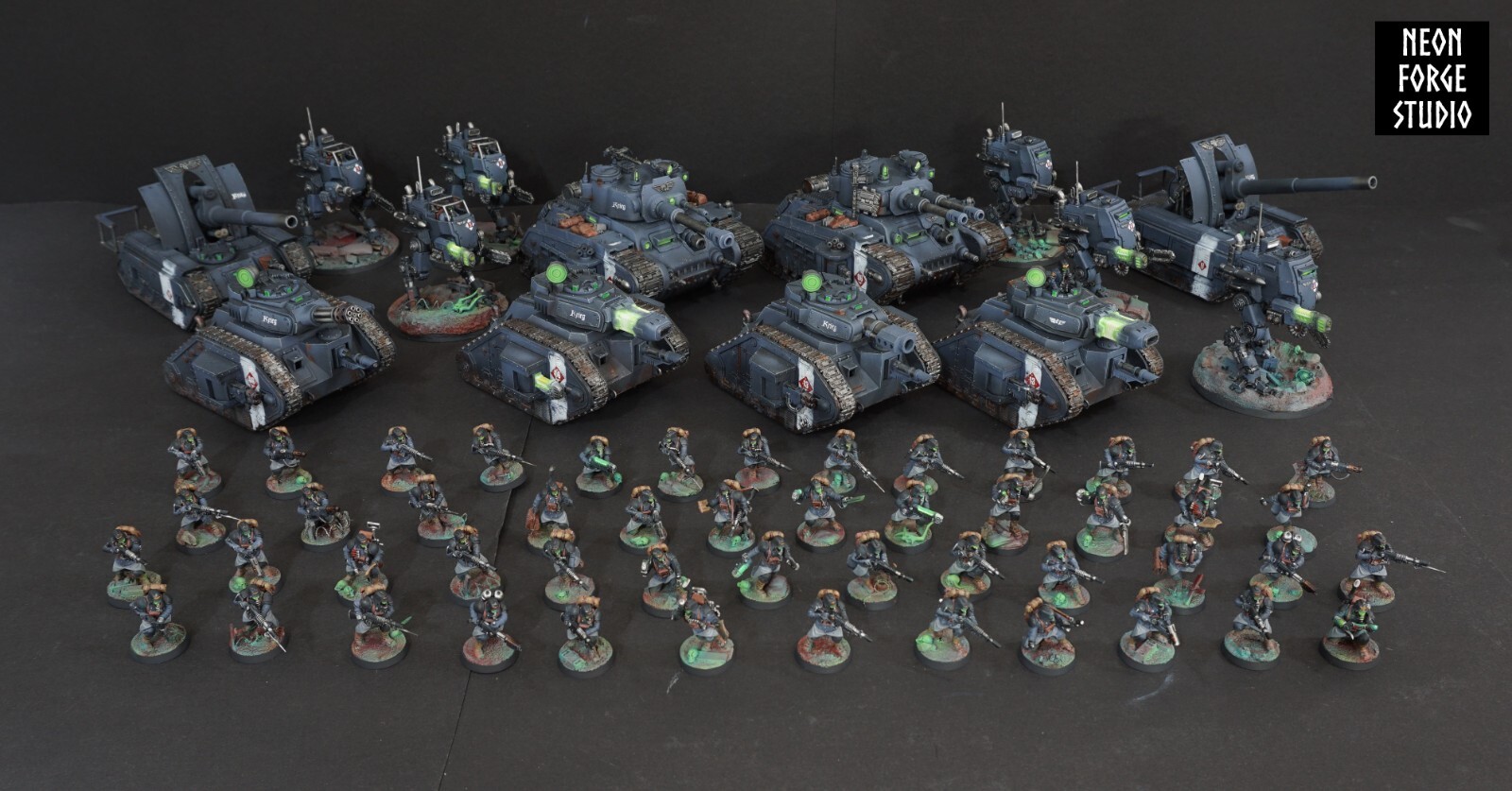 WH40K Death Korps of Krieg Imperial Guard Army COMMISSION | eBay