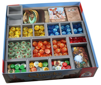 Folded Space: Quacks of Quedlinburg Board Game Organizer Insert (V2)