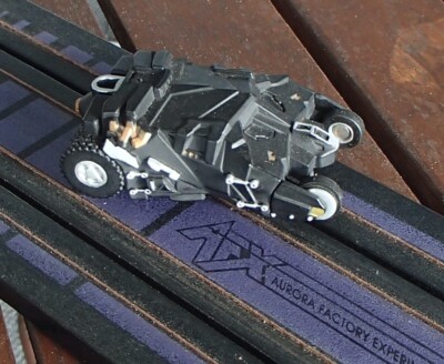 TUMBLER from Batman Begins Race To Save Gotham City Tyco Mattel Batmobile