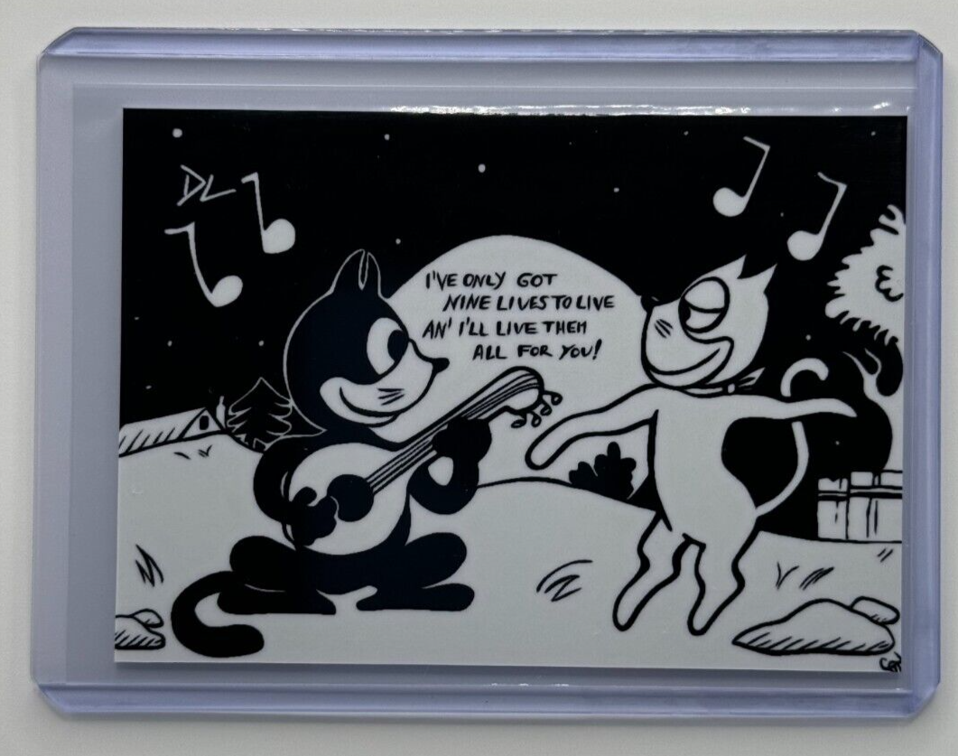 Felix The Cat Limited Edition Artist Signed “Feline Follies
