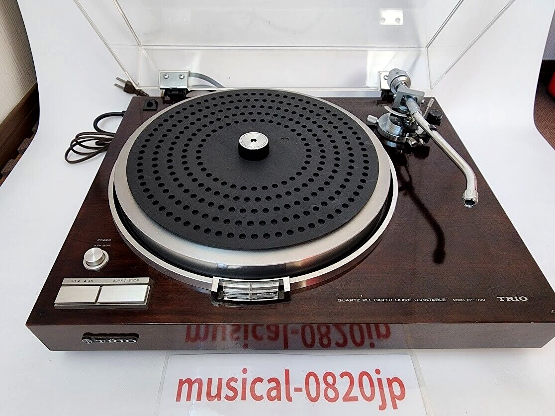 TRIO ターンテーブル KP-7700 レコードプレーヤー □TRIO□トリオ□KP