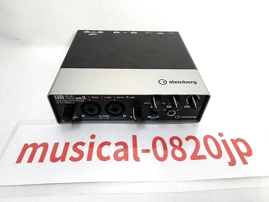 Steinberg UR22 MKII USB 2.0 Home Studio Audio Recording