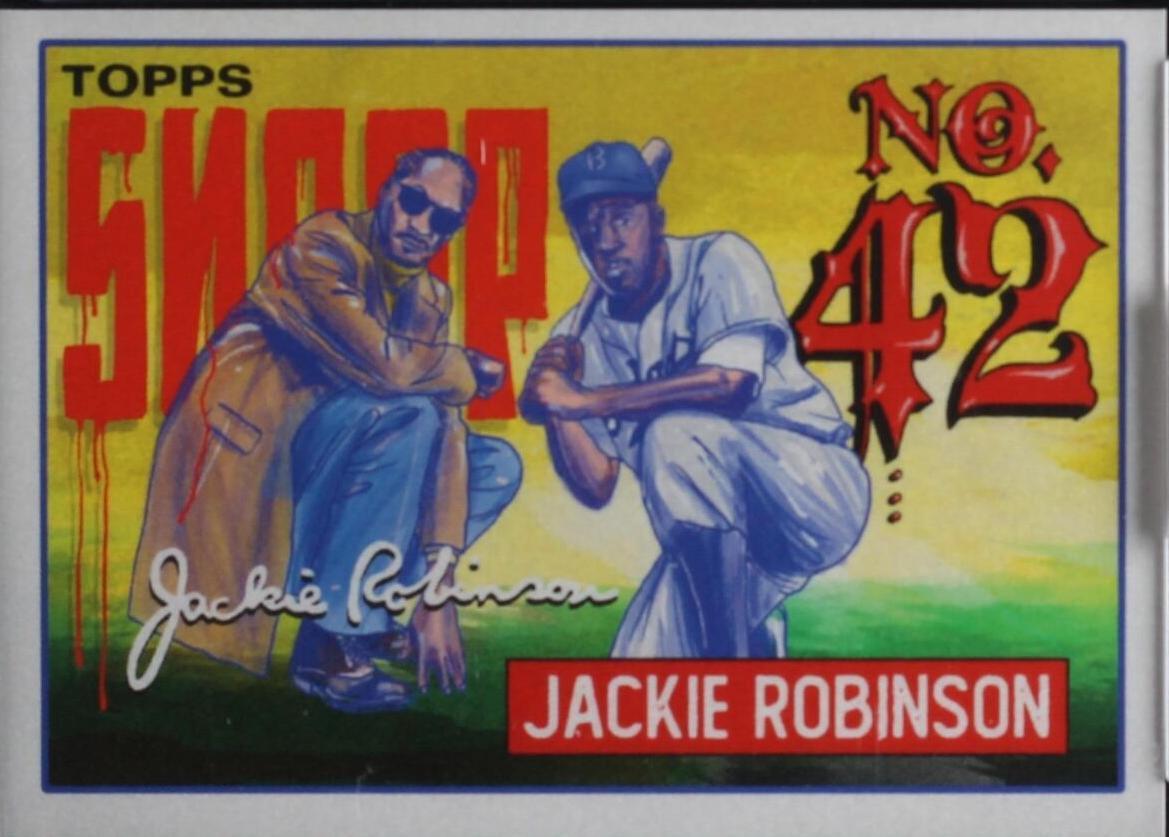 2021 Topps Project 70 - Jackie Robinson Snoop Dogg #573 for