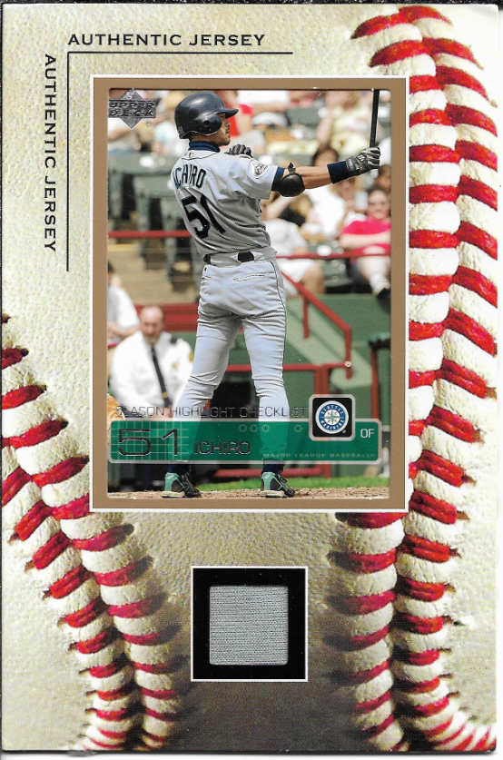 2008 Upper Deck Baseball Ichiro Authentic Game Used Jersey 2008 Upper Deck Baseball Ichiro Authentic Game Used Jersey