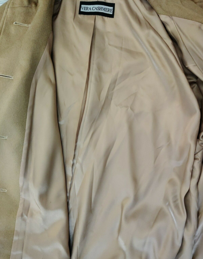 Pre-owned Pure Cashmere Coat 100%  Cashmere Warm & Light Weight Great Quality Fast Shipping In Brown