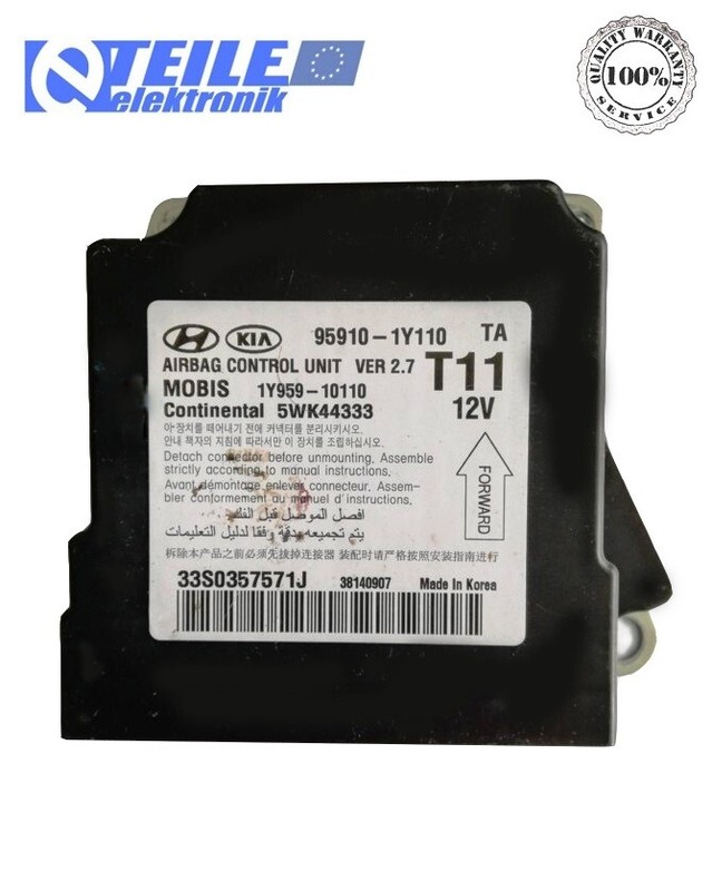 â­â­  SteuergerÃ¤T / Ecu Airbag Kia Picanto 95910-1y110