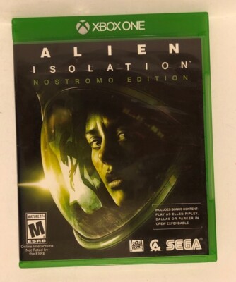 ALIEN ISOLATION NOSTROMO EDITION MICROSOFT XBOX ONE GAME 2014