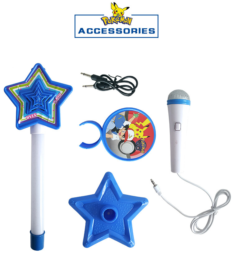 POKEMON GO PIKACHU KID SINGING MICROPHONE MUSICAL INSTRUMENT LED EDUCATIONAL TOY | eBay