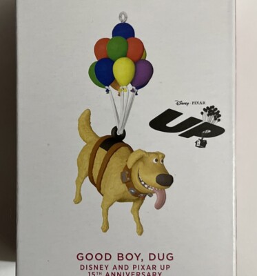 2024 HALLMARK KEEPSAKE GOOD BOY DUG DISNEY PIXAR UP 15th ANNIVERSARY ORNAMENT
