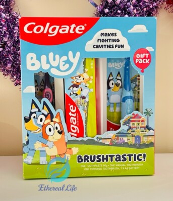 Bluey Colgate Brushtastic set