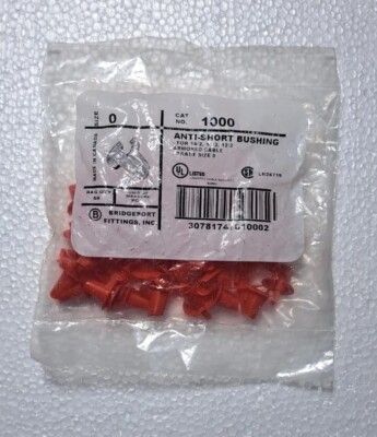 Anti-Short Bushing Size 0 Cat No 1000