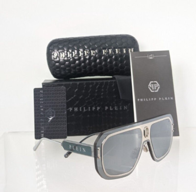 New Authentic Philipp Plein Sunglasses SPP 050 Col 579X Adventure SPP050 Frame