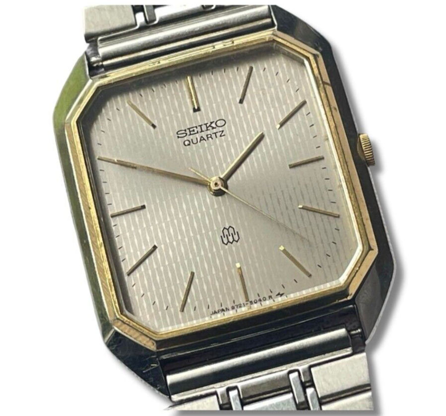 Vintage Seiko 9721-5020 King Twin Quartz High Accuracy