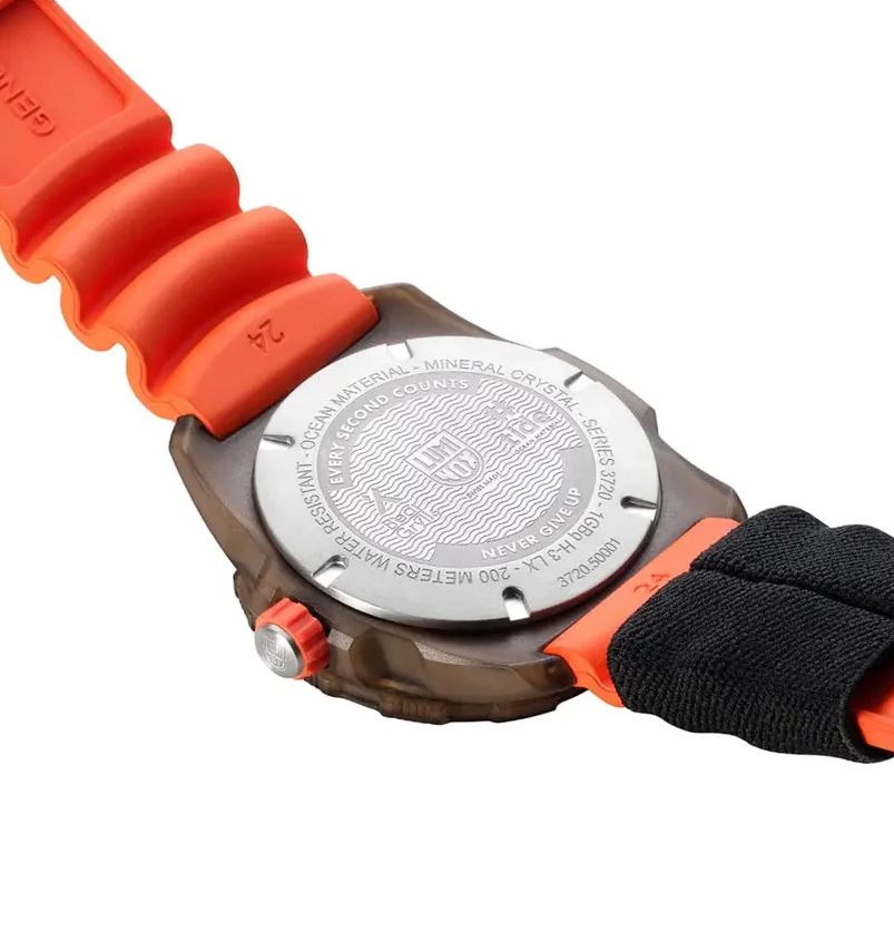 Pre-owned Luminox Xb.3729.eco Bear Grylls Survival Men's Watch 42mm 20atm