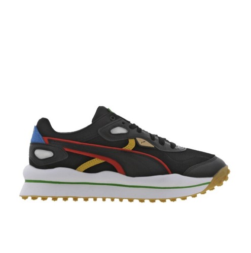 Puma Street Rider WH men's 9.5 shoes Black/Hi Risk Red