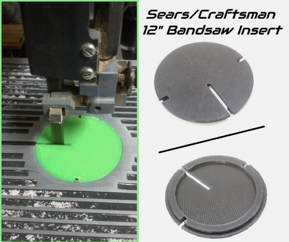 Band Saw Table Insert By InqEnzo | Download Free STL Model