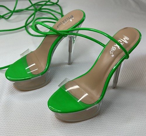 【試着のみ】BEAUTIFUL SHOES SLIT SHOES 25cm Porfeet Stylish Women Slip On Shiny Rhinestone Zipper