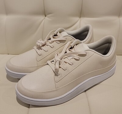 Allbirds Men s Plant Pacers White Sneakers Low Top Lace Up Vegan Leather Size 12