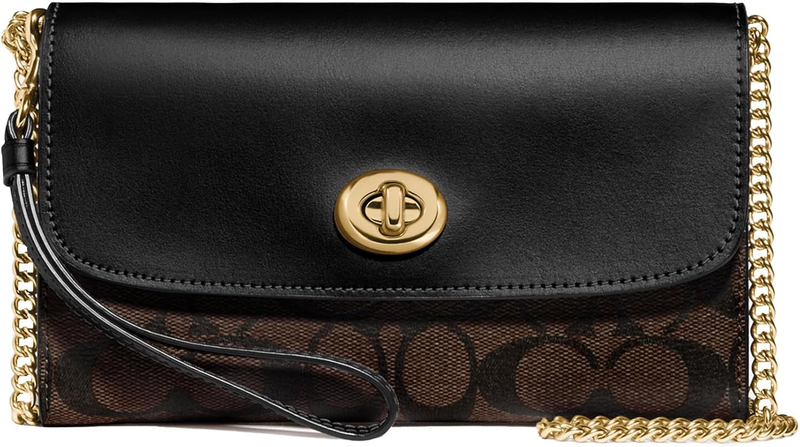Coach Women's Signature Chain Crossbody Bag