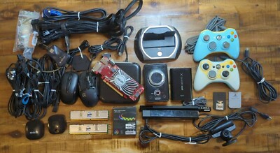 Large Mixed Lot of Computer, Gaming and Electronic Parts