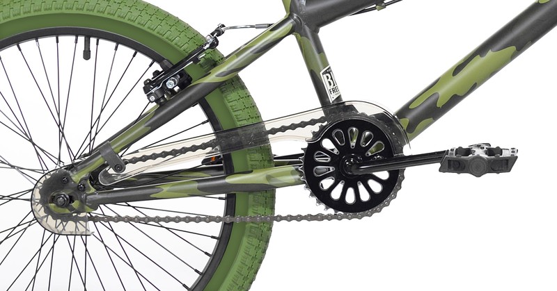 20" Incognito Boy'S BMX Child Bicycle, Green Camouflage
