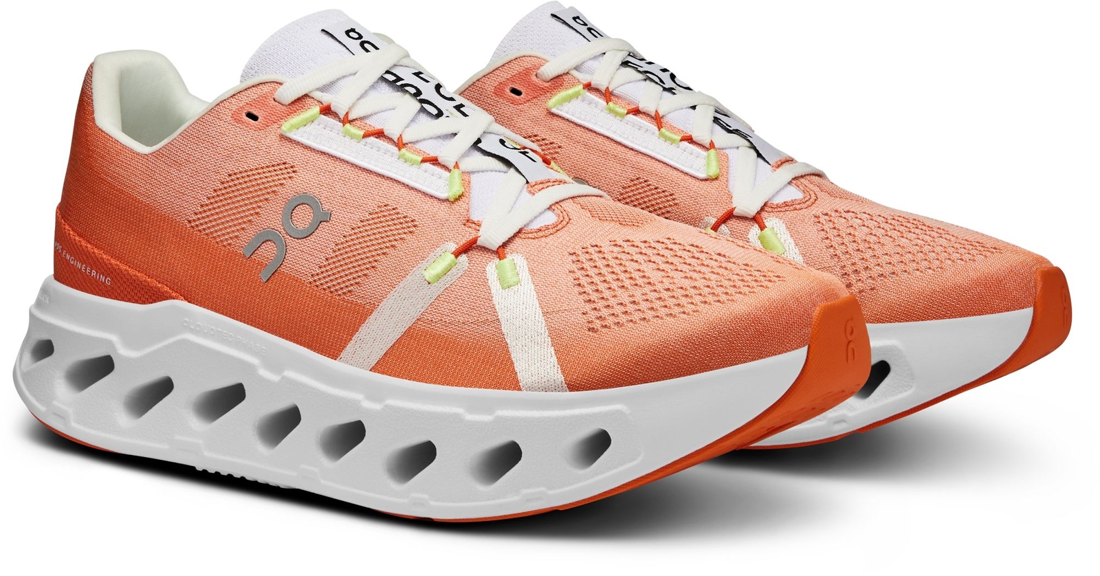 Pre-owned On Men's  Running Brand Orange/white Fade Cloud Cloudeclipse Oc 2024 Shoes