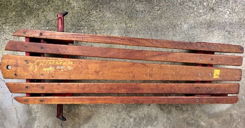 Very Rare THE SKIMMER Pre WWII Wheeled Car Land Racing Sled Bonderite MUST SEE!