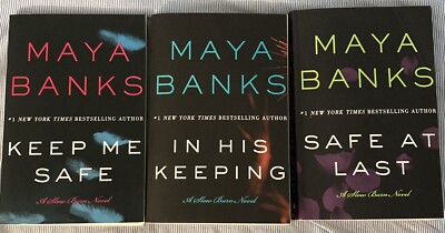 Slow Burn Series 1 2 3 Maya Banks Keep Me Safe In His Keeping Safe at Last