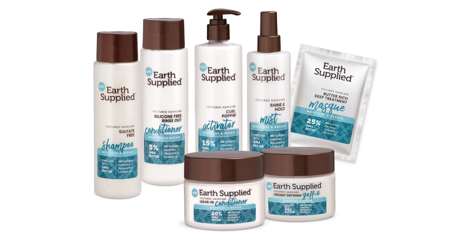 Earth Supplied Leave-In Conditioner – Mit 20% Sheabutter, Ohne Silikone