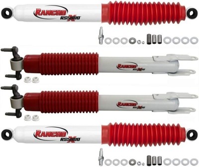 RANCHO RS5000X SHOCK SET FITS 2011 - 2012 Chevy Silverado 2500HD 4WD 5-6in lift