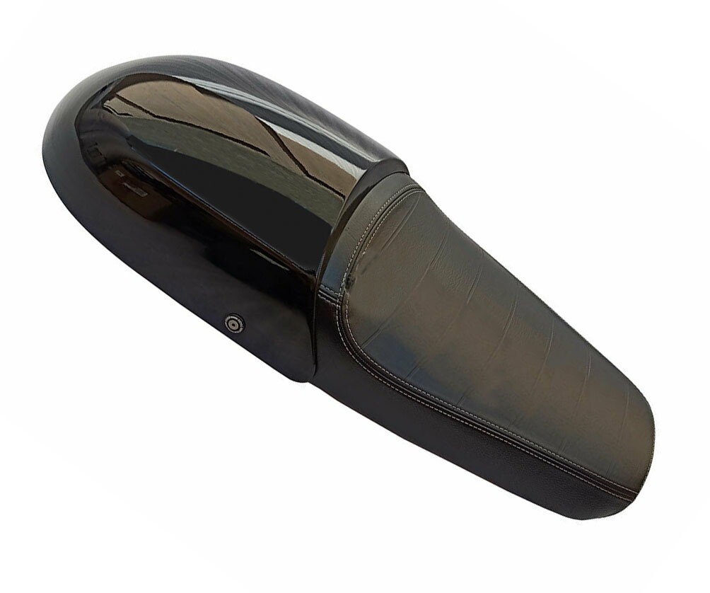 For Royal Enfield  Interceptor 650 cc Dual Seat With Black Cowl 