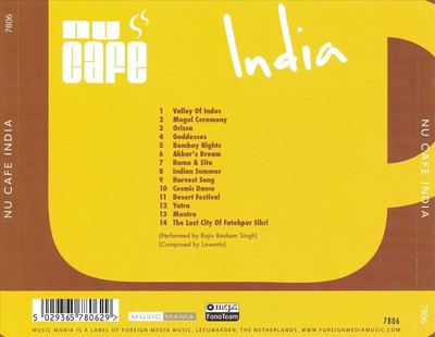 VARIOUS ARTISTS NU CAFE: INDIA NEW CD