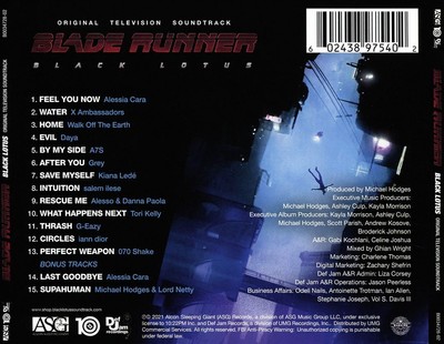 ORIGINAL SOUNDTRACK BLADE RUNNER BLACK LOTUS [ORIGINAL TELEVISION SOUNDTRACK] NE