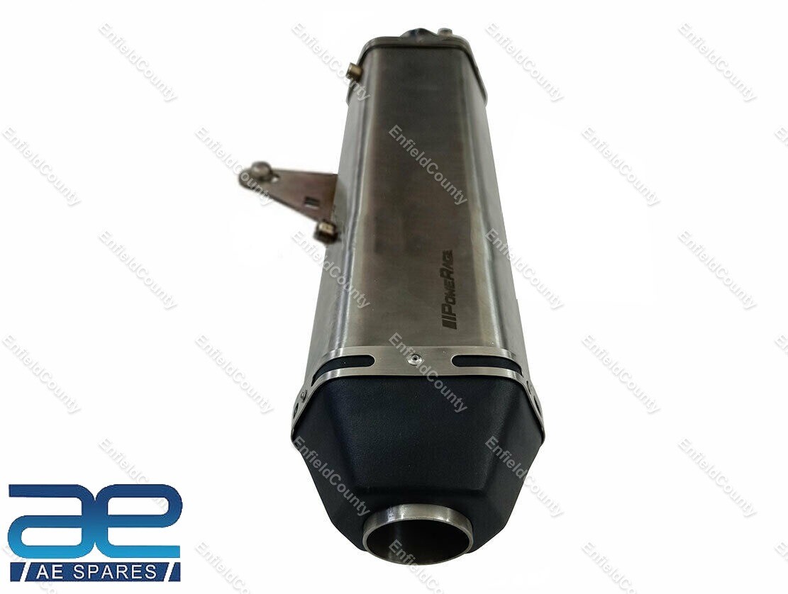 For Royal Enfield Himalayan 411 Powerage Stainless Steel Exhaust Silencer