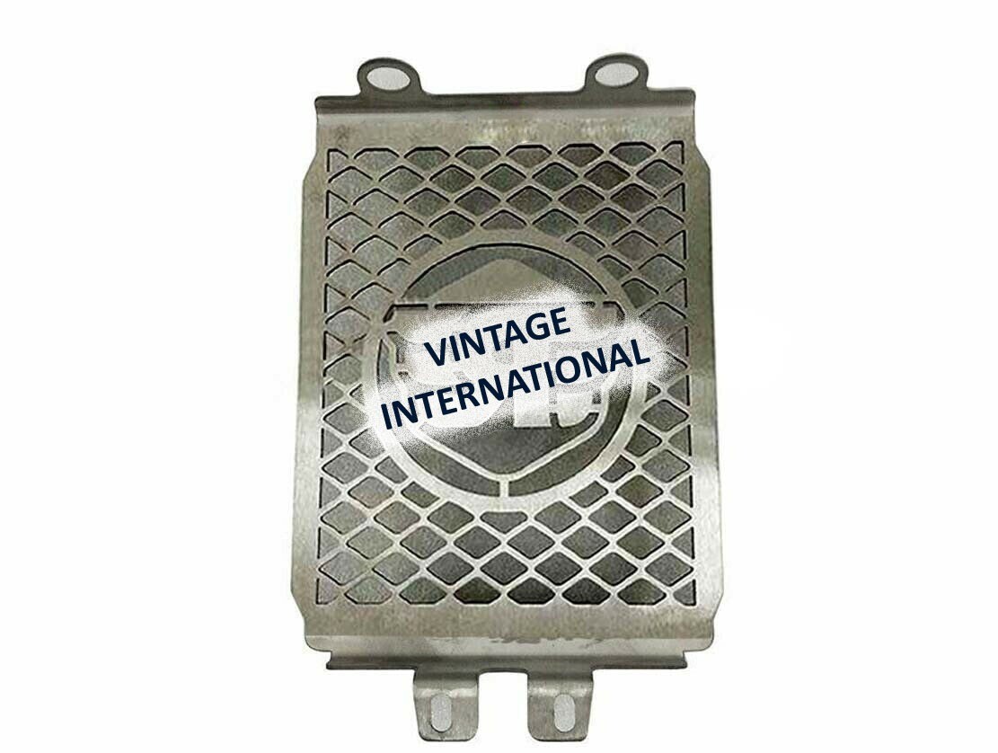 Fits Royal Enfield Interceptor 650cc Radiator Cover Grill Stainless Steel 