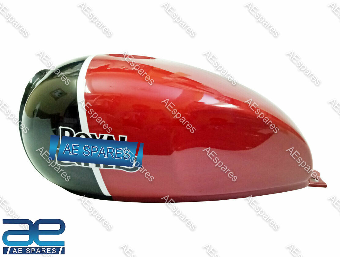 Fits Royal Enfield Petrol Gas Fuel Tank Ravishing Red For Interceptor 650cc