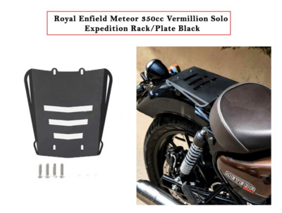 Fit For Royal Enfield Meteor 350cc Vermillion Solo Expedition Rear Rack Plate
