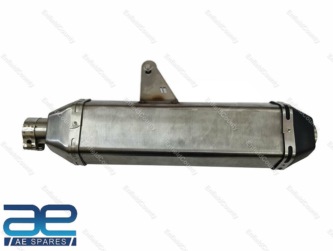 For Royal Enfield Himalayan 411 Powerage Stainless Steel Exhaust Silencer