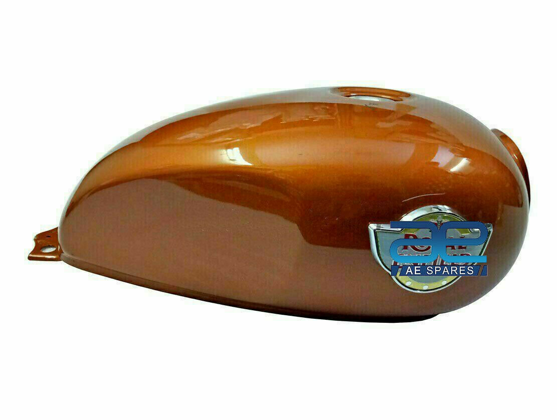 For Royal Enfield Interceptor 650cc Genuine Petrol Gas Tank Orange Crush 